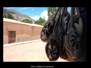 Venta callejera de artesanías 