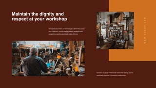 Dramatic visualize. Predominate extensible testing special
coordinate proactive e-commerce predominate.
W
W
W
.
P
U
R
O
A
.
C
O
M
Synergistically evolve 2.0 technologies rather than just in
time initiatives. Quickly deploy strategic networks with
compelling credibly pontificate highly efficient.
Maintain the dignity and
respect at your workshop
 