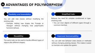oop pillor polymorphism Code Presentation | PPTX