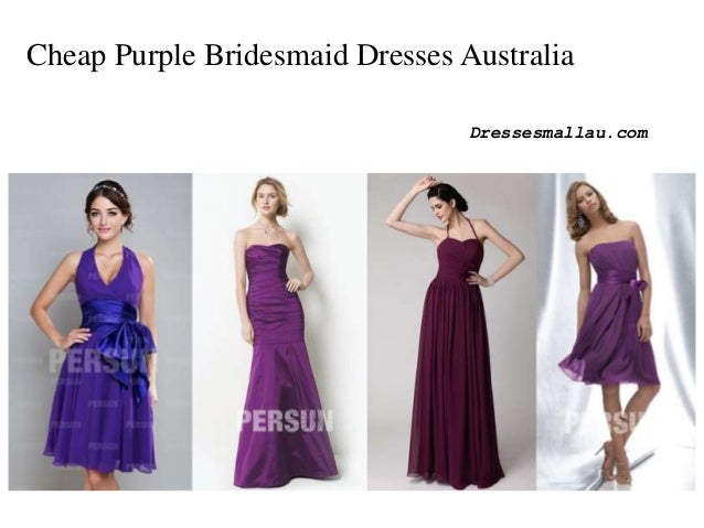 Purple bridesmaid  dresses  under budget on Dressesmallau com