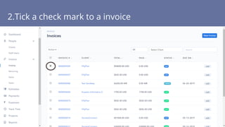 How to apply a payment to an invoice? | PDF