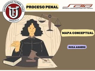 PROCESO PENAL
MAPA CONCEPTUAL
ROSA AGUERO
 