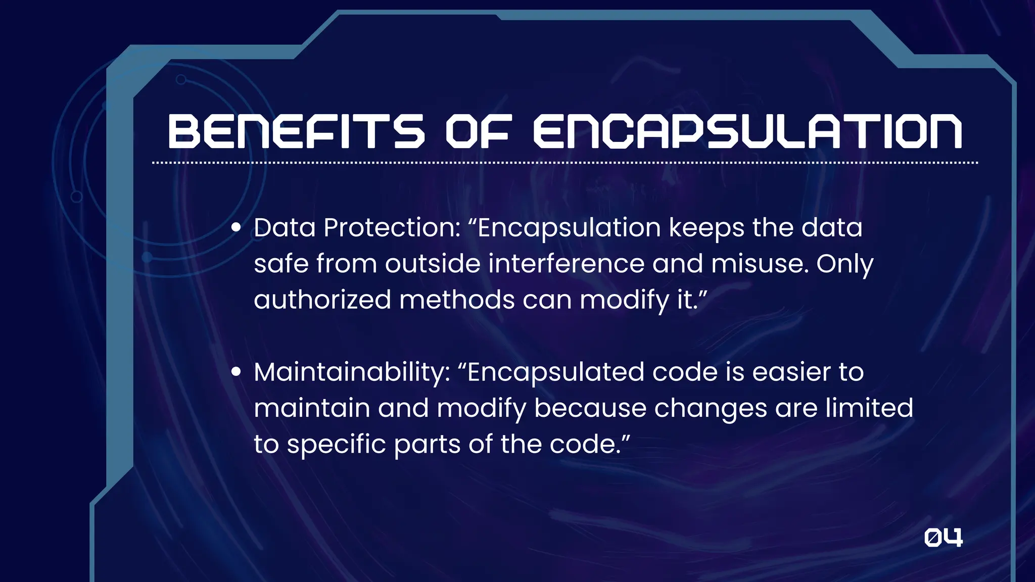 Encapsulation in Python - What encapsulation actually means | .pdf