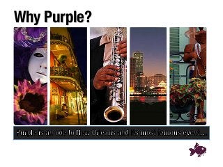 Why Purple?


 