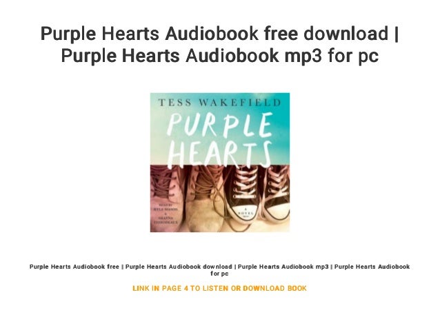purple hearts movie book