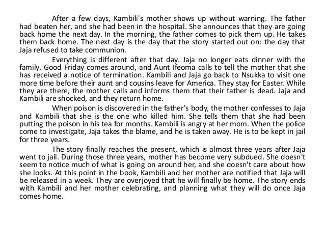 Purple hibiscus essays