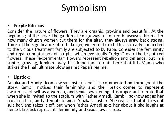 Purple hibiscus essay