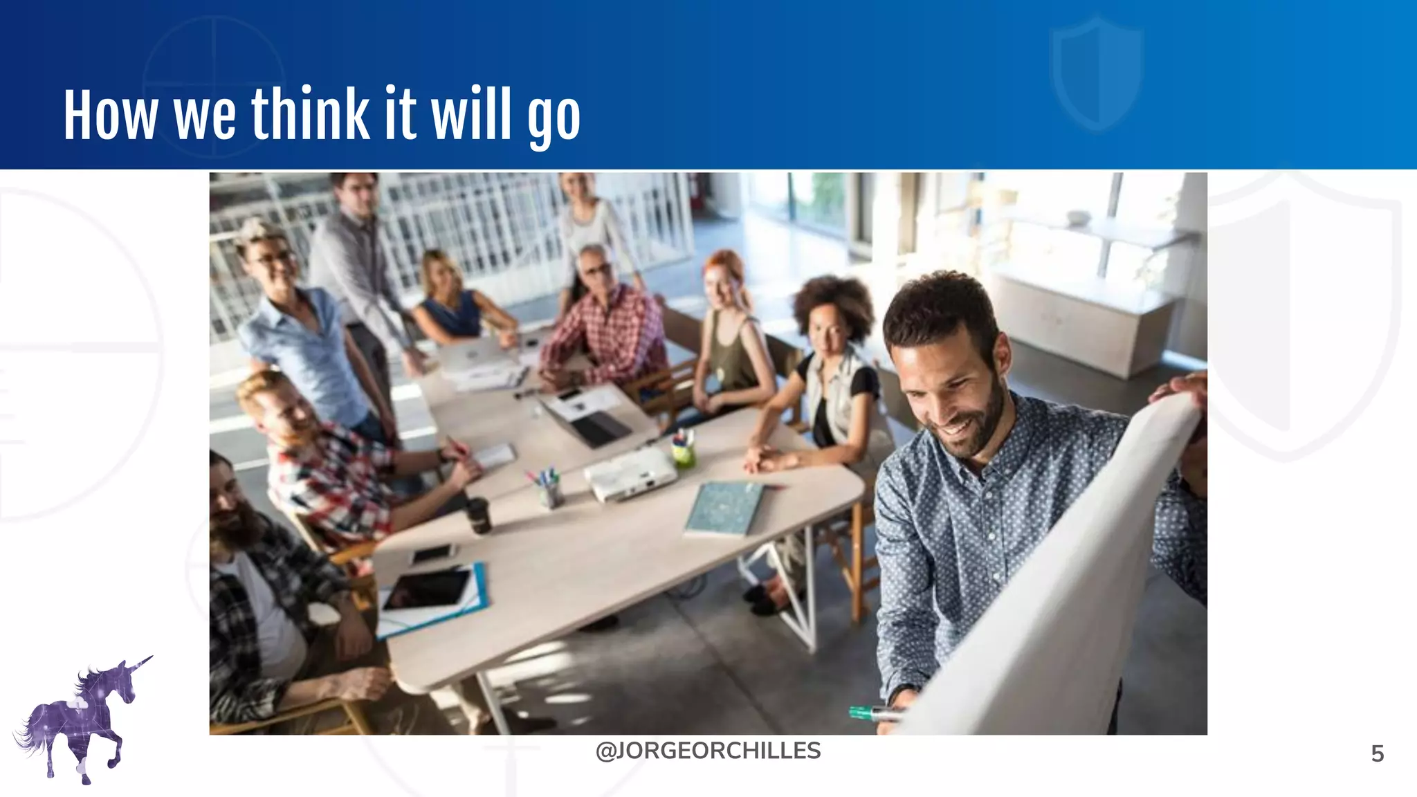 @JORGEORCHILLES
How we think it will go
5
 