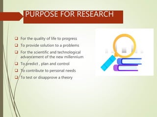 Purpose and scope of research in mathematics education | PPTX