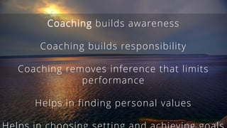 Purpose driven coaching | PDF