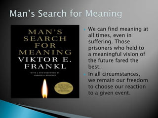 April 27, 1945 – liberated by American troopsViktor Frankl