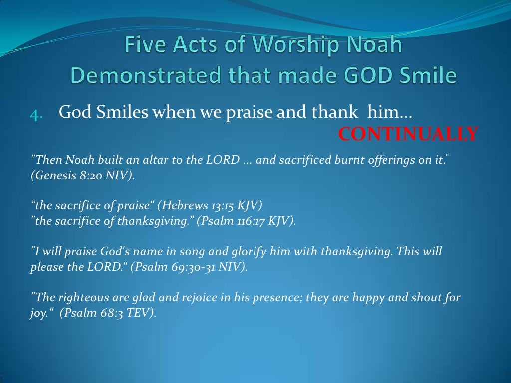 Purpose Driven Life - Day 9 What Makes God Smile
