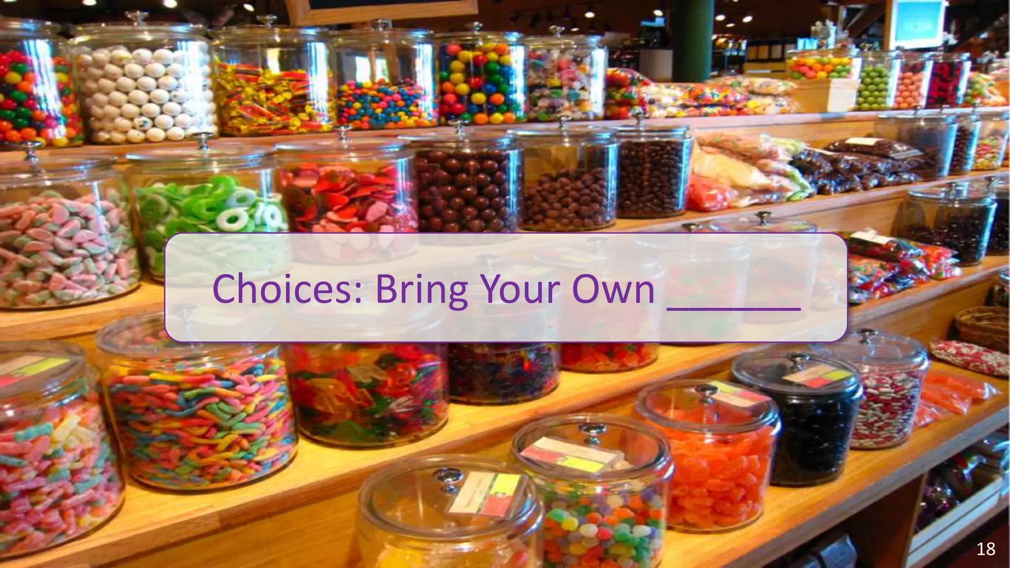 Choices: Bring Your Own ______




                                                                                        18
© 2010 - 2013 Constellation Research, Inc. All rights reserved.   Client Confidential
 