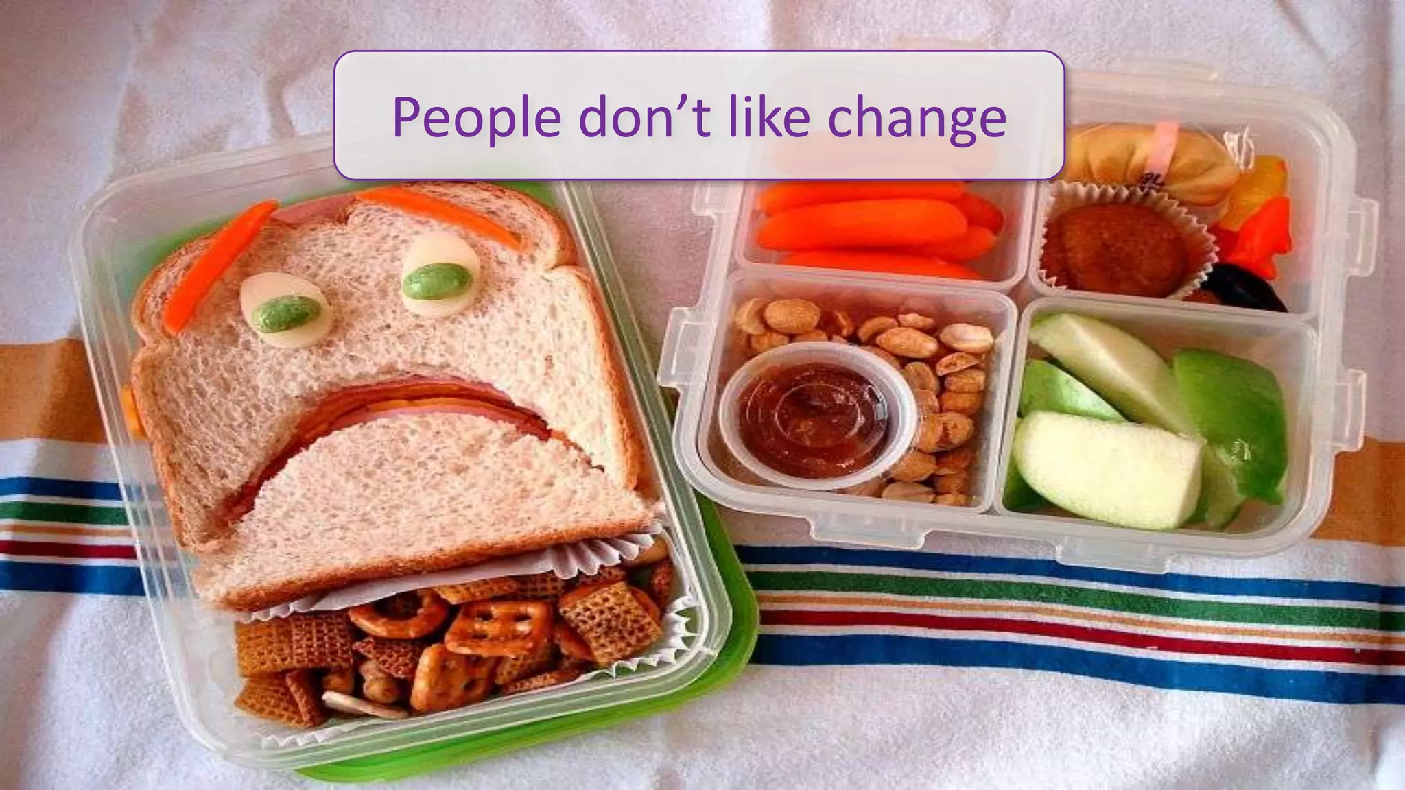 People don’t like change




© 2010 - 2013 Constellation Research, Inc. All rights reserved.   Client Confidential
 