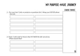 MY Purpose-made Journey
                                                                            Social / family life
1...