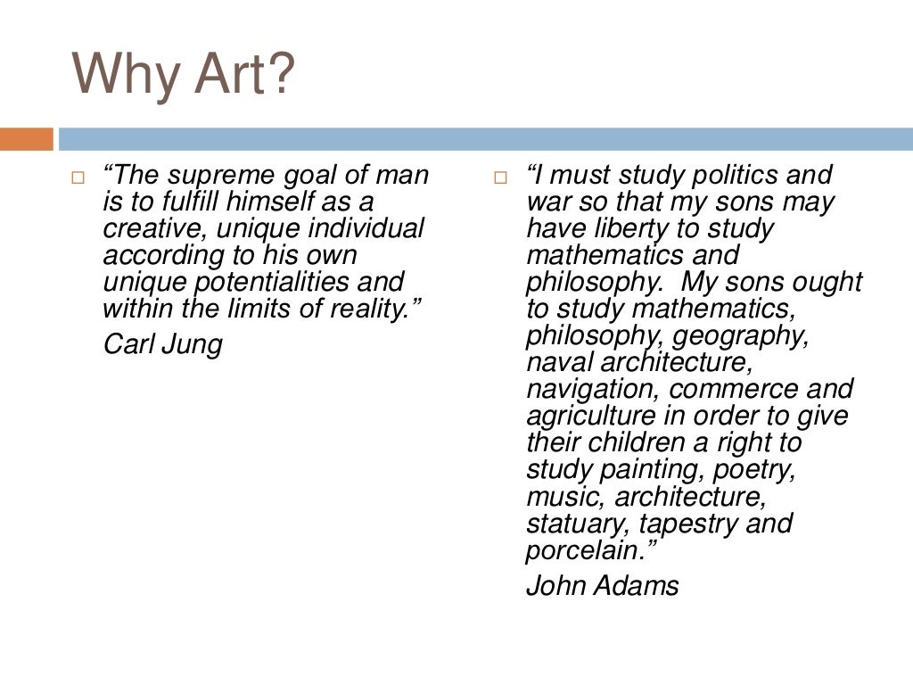 Purpose of art