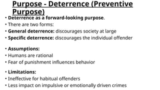 PURPOSE OF PUNISHMENT AND THEORIES OF PUNISHMENT- Motaher.pptx