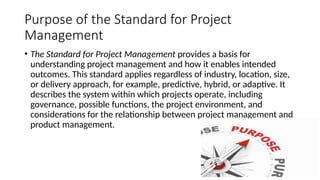 Purpose of the Standard for Project Management.pptx