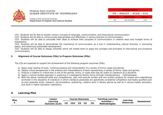 Purposive-Communication Subject in 1st year | PDF