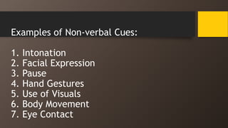 Unintentional Communication Examples Purposive Communication lecture. | PPTX