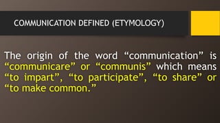 Purposive Communication lecture. | PPTX