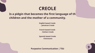 Varieties of spoken and wriiten language | PPTX