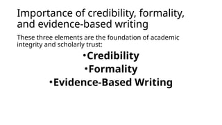 Mastering Academic Communication: Writing, Presentation, and Research ...