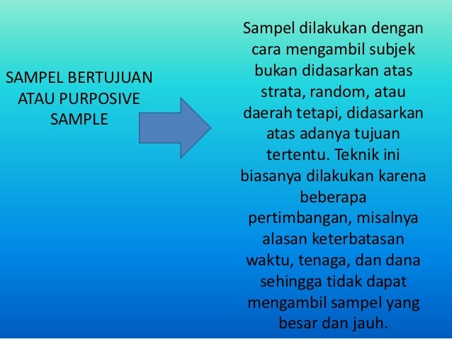 Purposive Sampling
