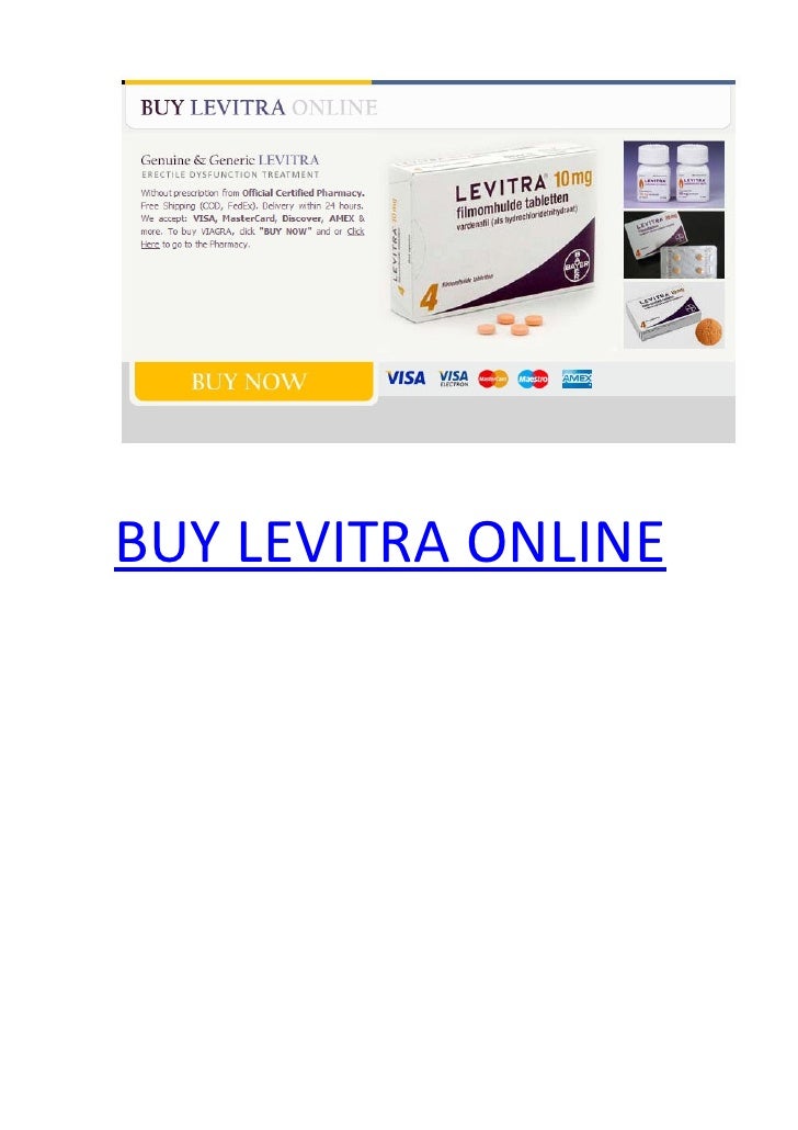 Purchase Levitra Generic