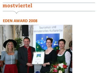 EDEN AWARD 2008

 