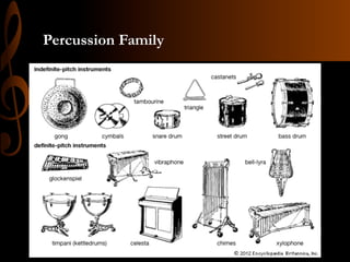 Percussion Family

 