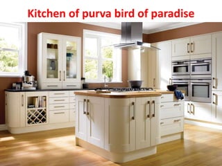 Kitchen of purva bird of paradise
 