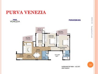 PURVA VENEZIA
03/21/16
13
bangalore5.com
 