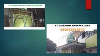 Pusat Ornamen GRC melayani di Masjid Al Munawarrah Kota Tangerang Selatan o8lima69269dua54o ( novi ).pptx