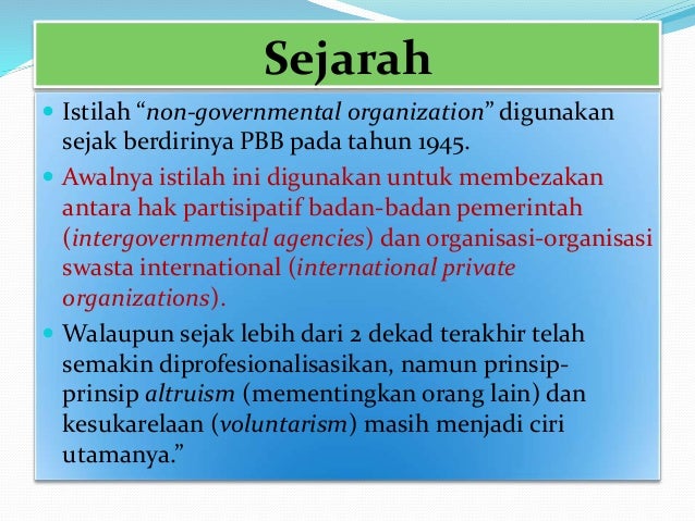 Pusat pendidikan kelolaan pertubuhan bukan kerajaan (ngo