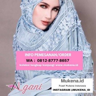 Berapa harga Mukena Al Gani original by yulia Hubungi WA 0812 8777 8657