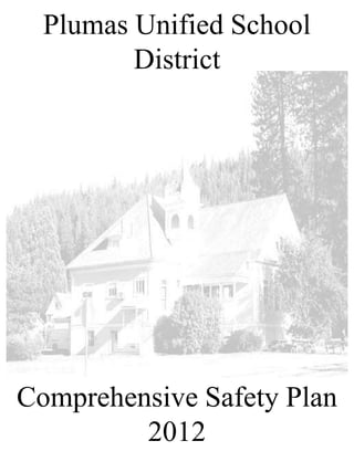 PUSD safety plan cover | PDF