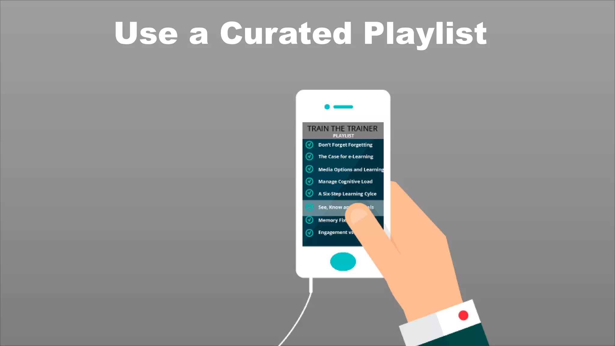 Use a Curated Playlist
 
