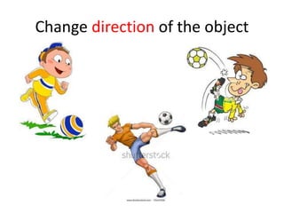 Change direction of the object
 