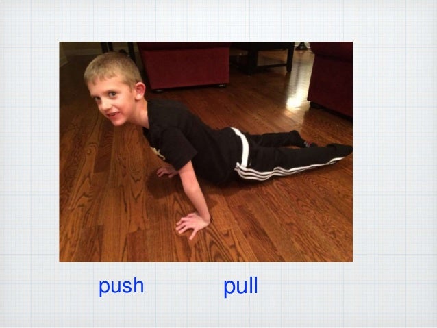 Free push and pull worksheets for kindergarten picture