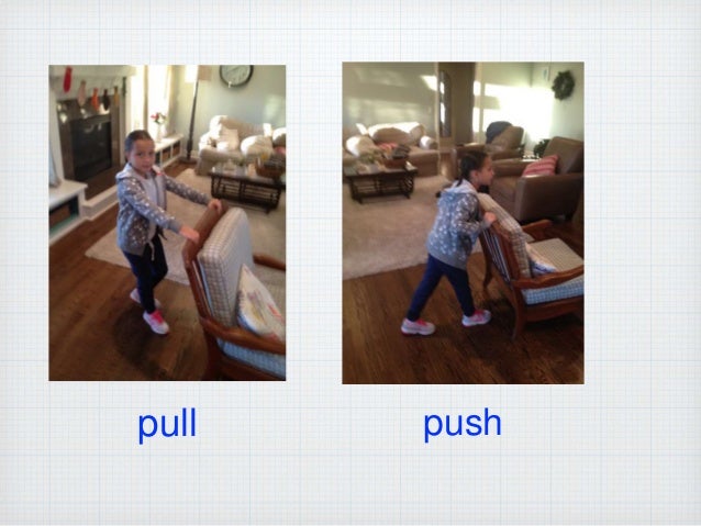Push and pull homework picture