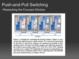 Push-and-Pull Switching - Restacking the Focused Window ? 