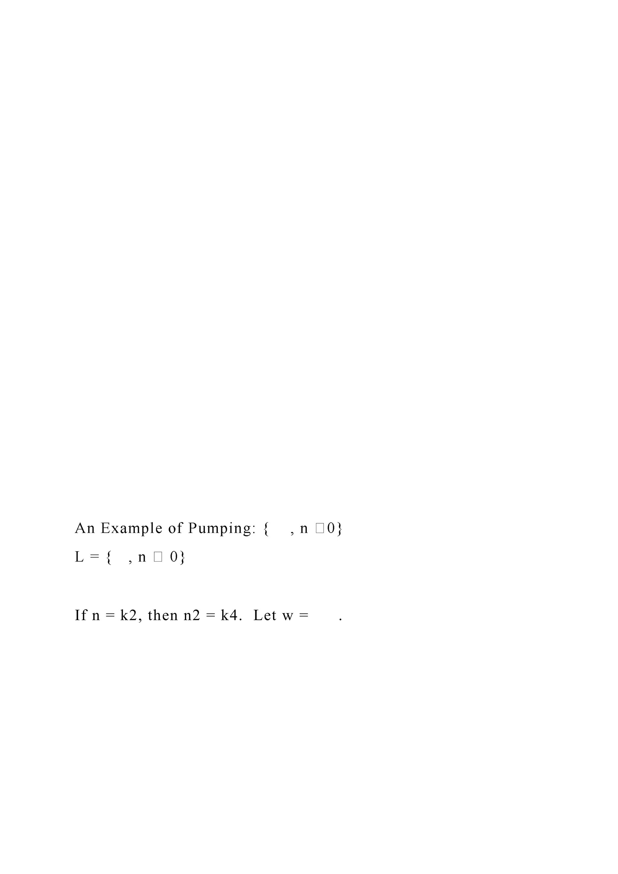 If n = k2, then n2 = k4. Let w = .
 