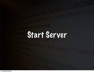 Architecture
Node.js
Push server
Node-webkit
Notiﬁcation client
Desktop  Mac
regist  connect
14년 4월 24일 목요일
 
