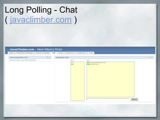 Pushing Datatothe Browserwith Comet Ajax W