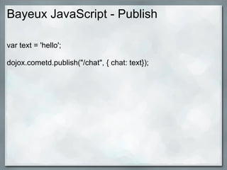 Pushing Datatothe Browserwith Comet Ajax W