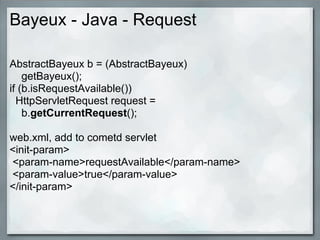 Pushing Datatothe Browserwith Comet Ajax W