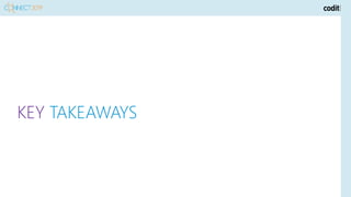 KEY TAKEAWAYS
 