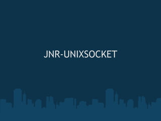 JNR-UNIXSOCKET

        
 