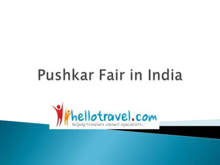 Pushkar Fair in India 